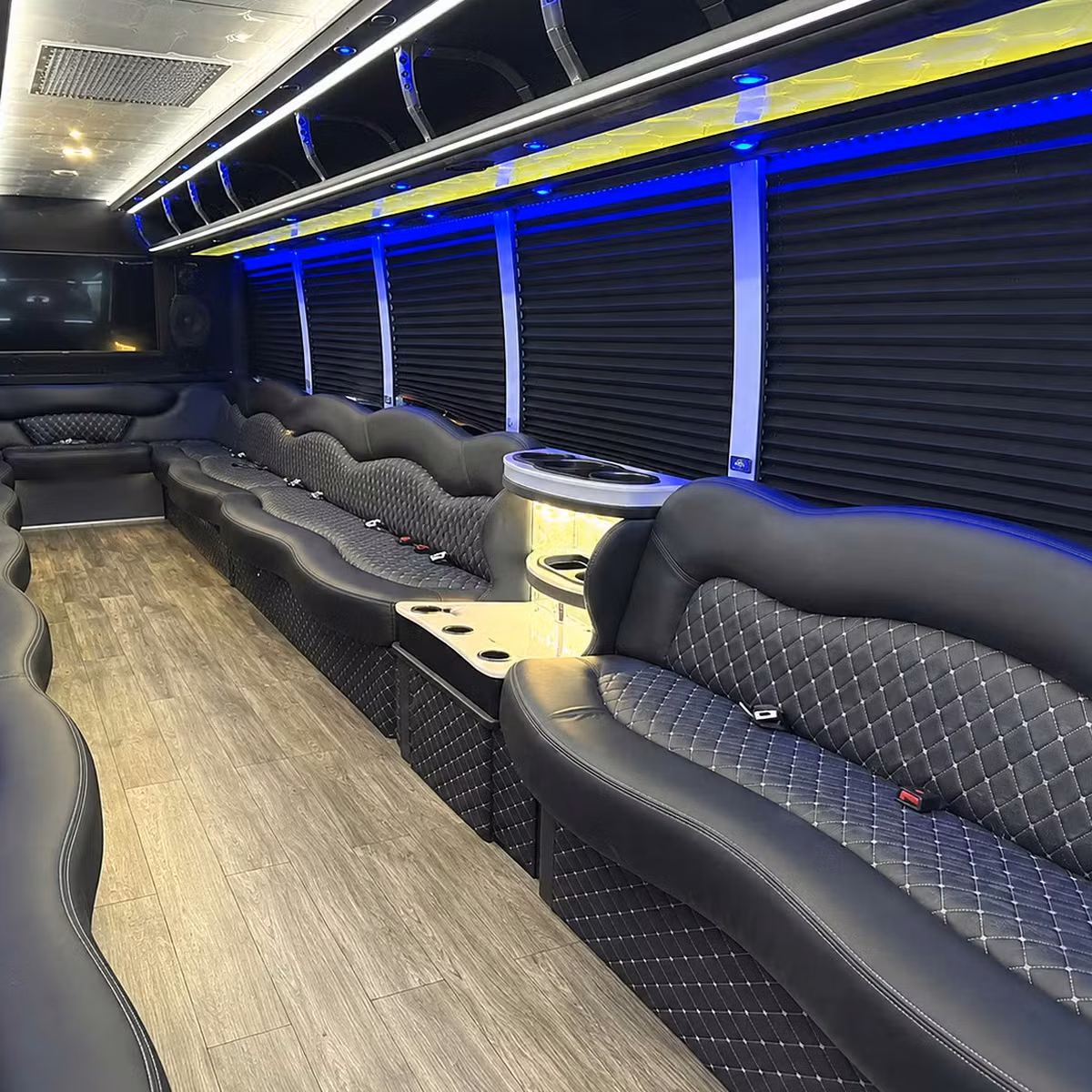 party bus rentals for tailgates watch parties and fan group travel in thousand oaks