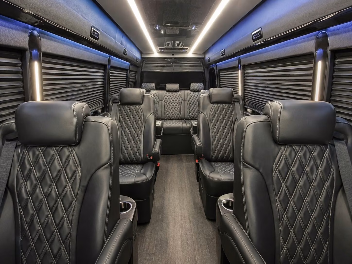 sprinter van with driver interior