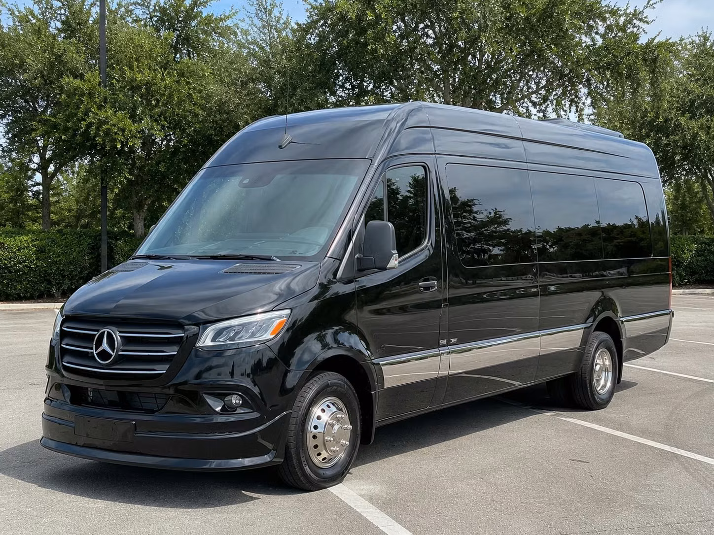 sprinter van with driver