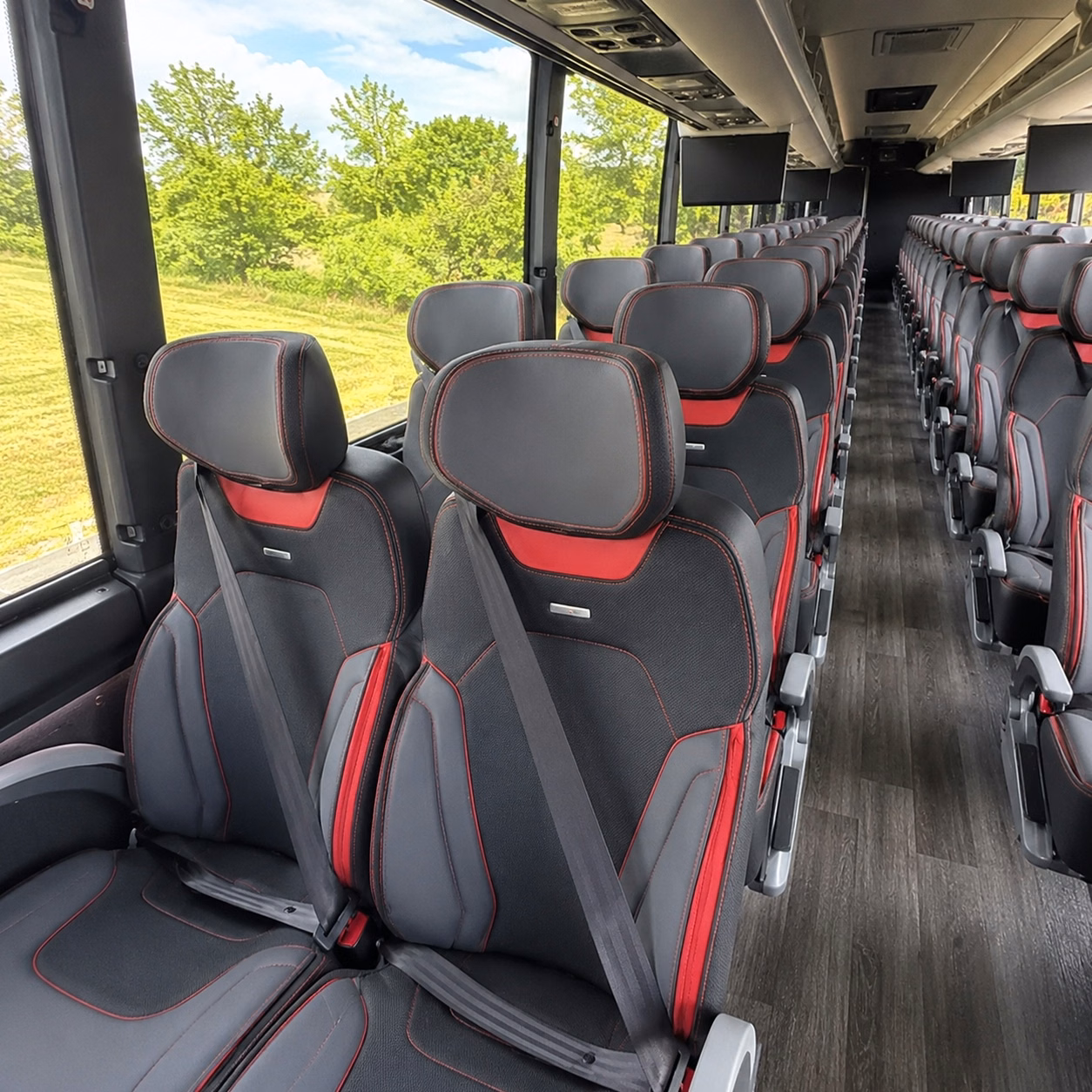 thousand oaks charter bus interior